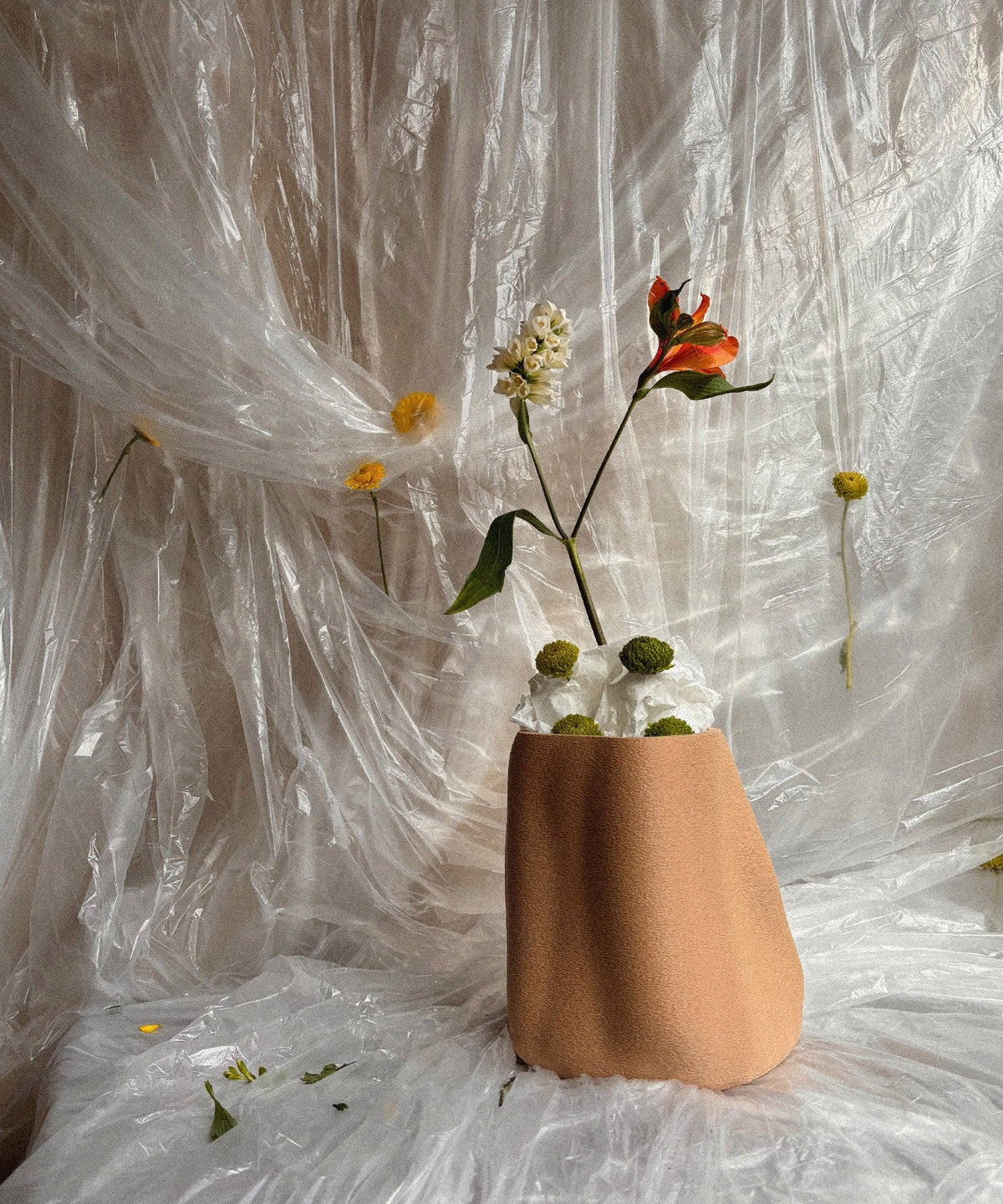 Amanitas Garden | Wide Vase | Shell