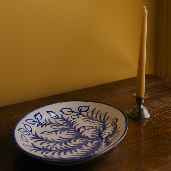 Large Blue Vina Platter