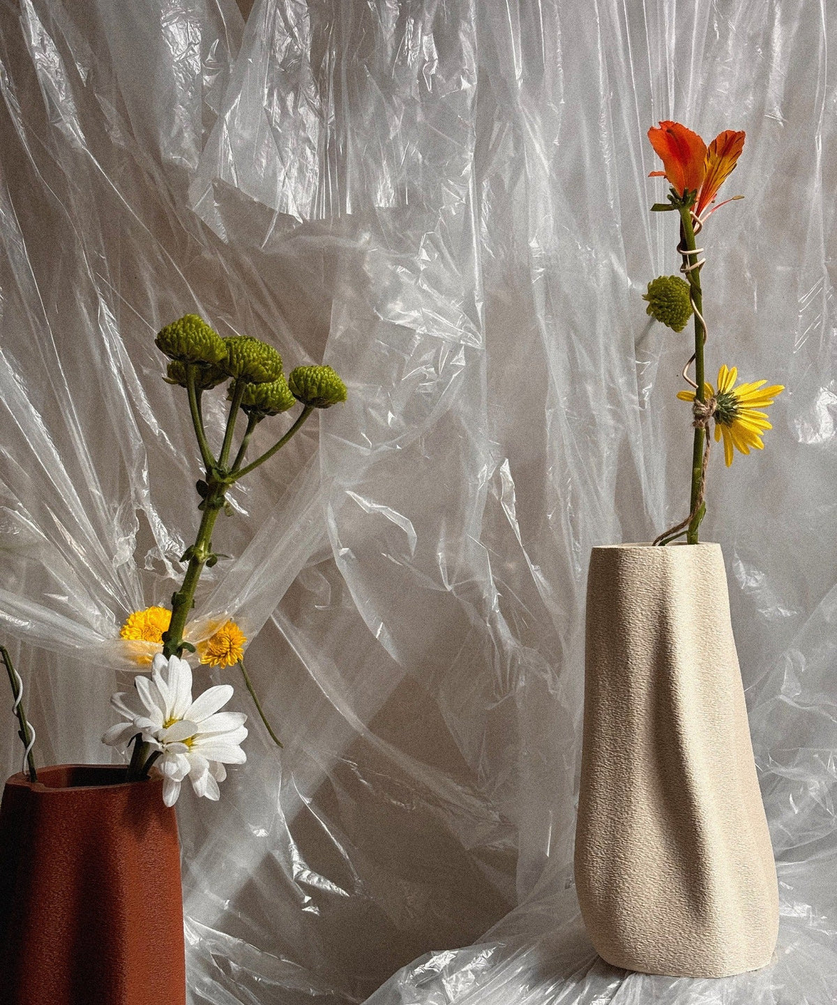 Amanitas Garden | Tall Vase | Sandstone