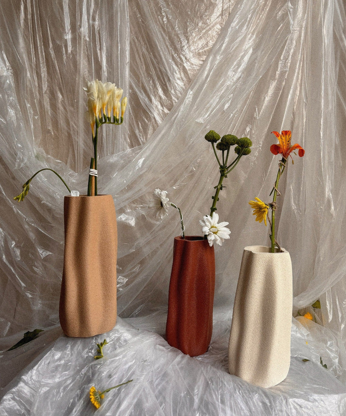 Amanitas Garden | Tall Vase | Shell