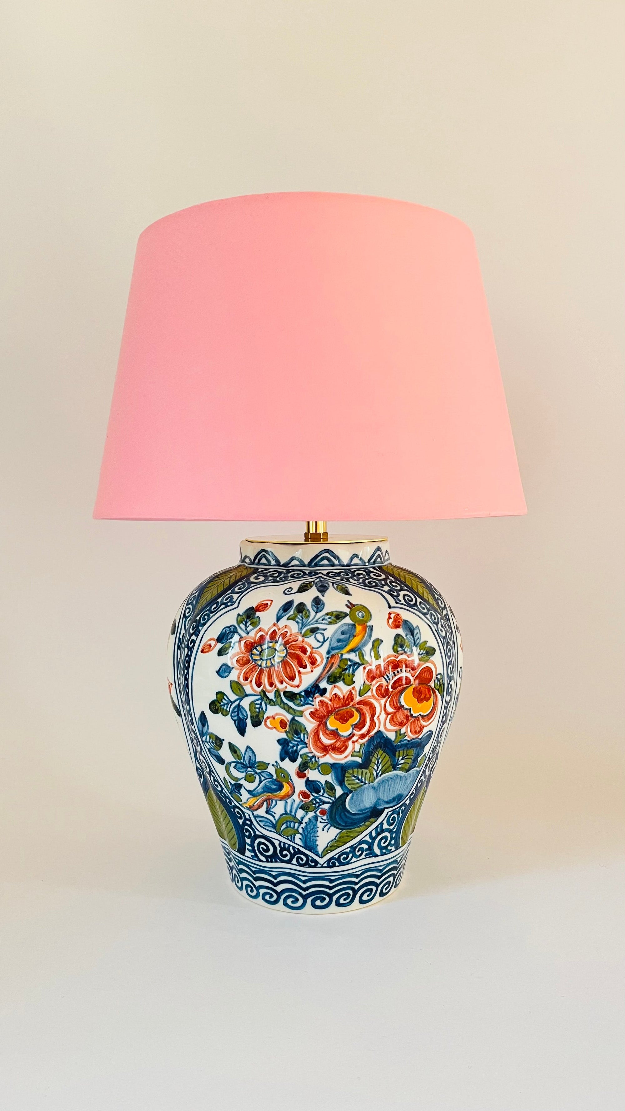 Antique Makkum Lamp