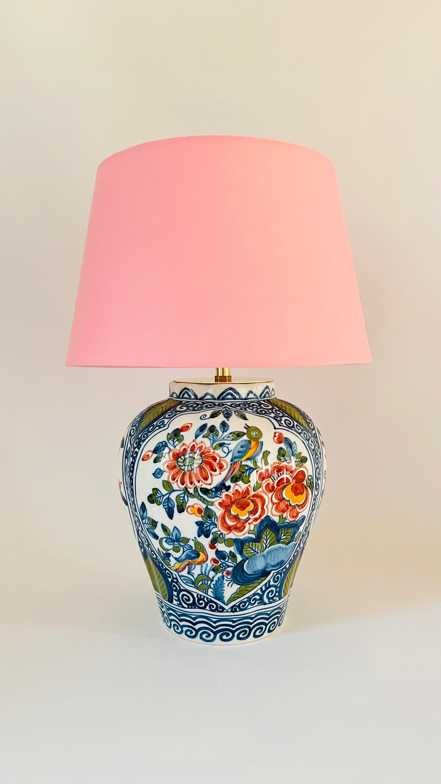 Antique Makkum Lamp