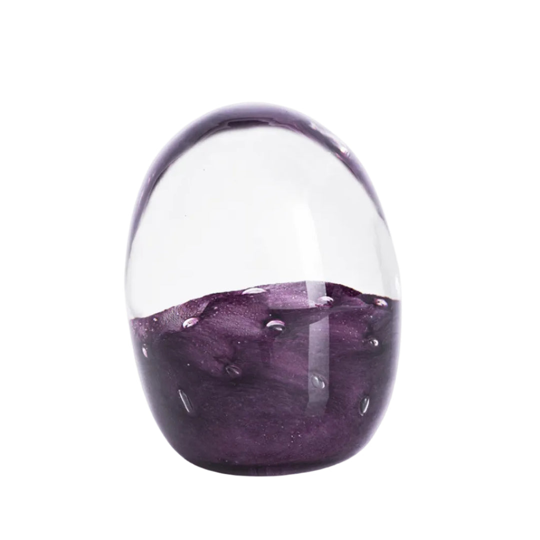 "Purple Egg" Paperweight