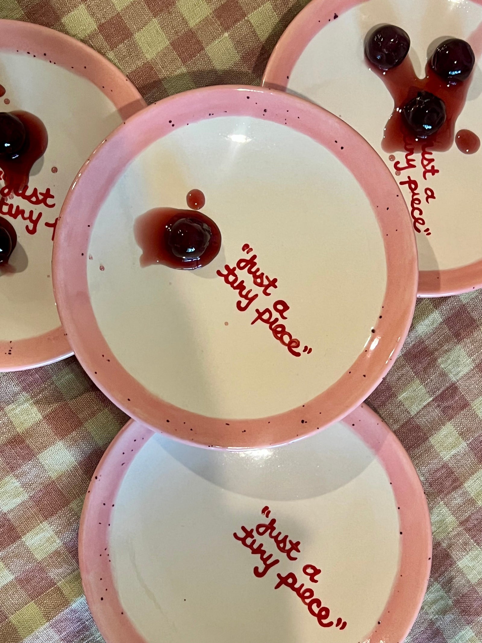 The Tiny Collection Dessert Plates | Set of Four