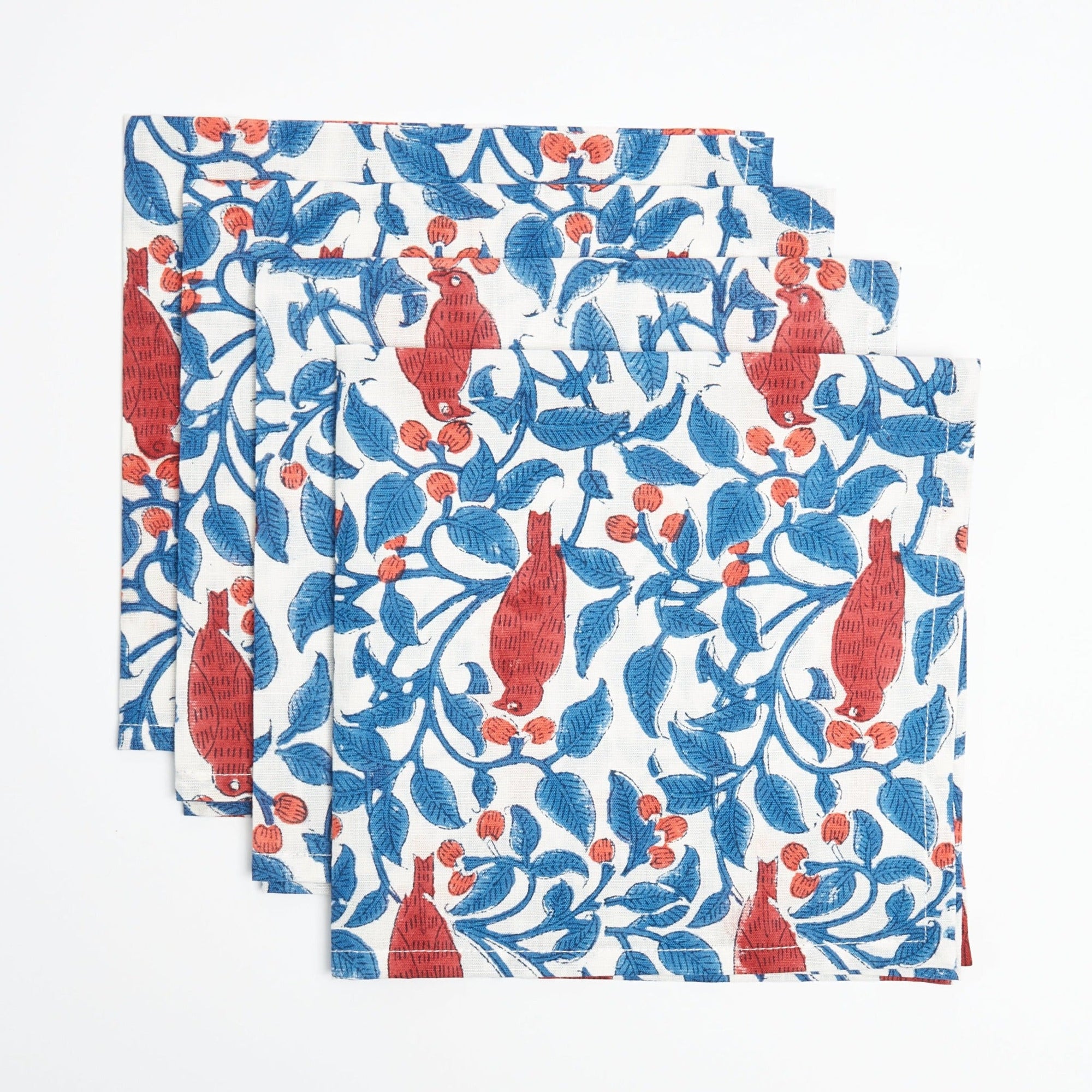 Birdsong Napkins (set of 4)
