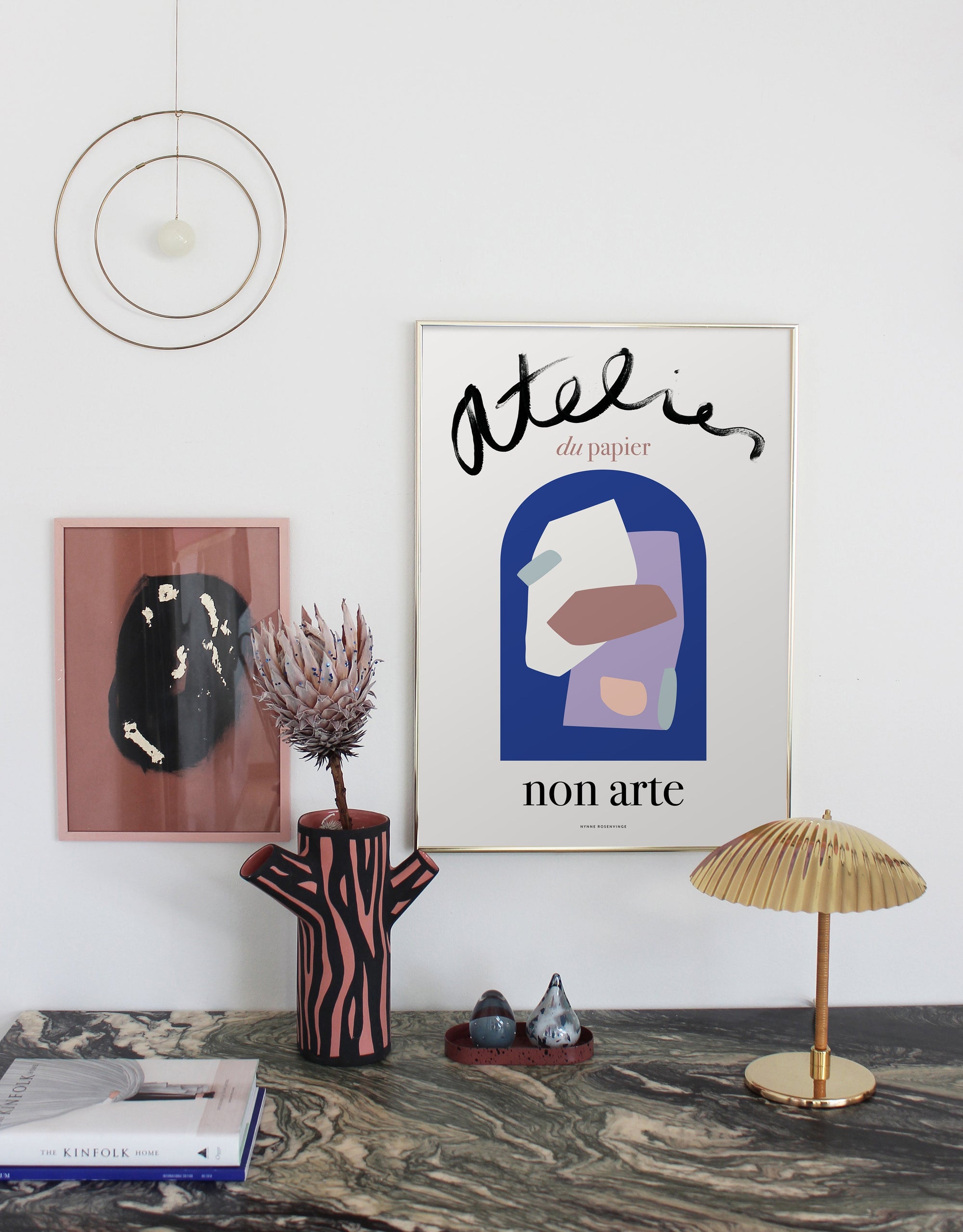 Atelier du Papier — "Bleu" Print