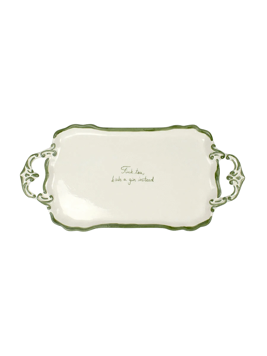 "F*ck Tea" Tray