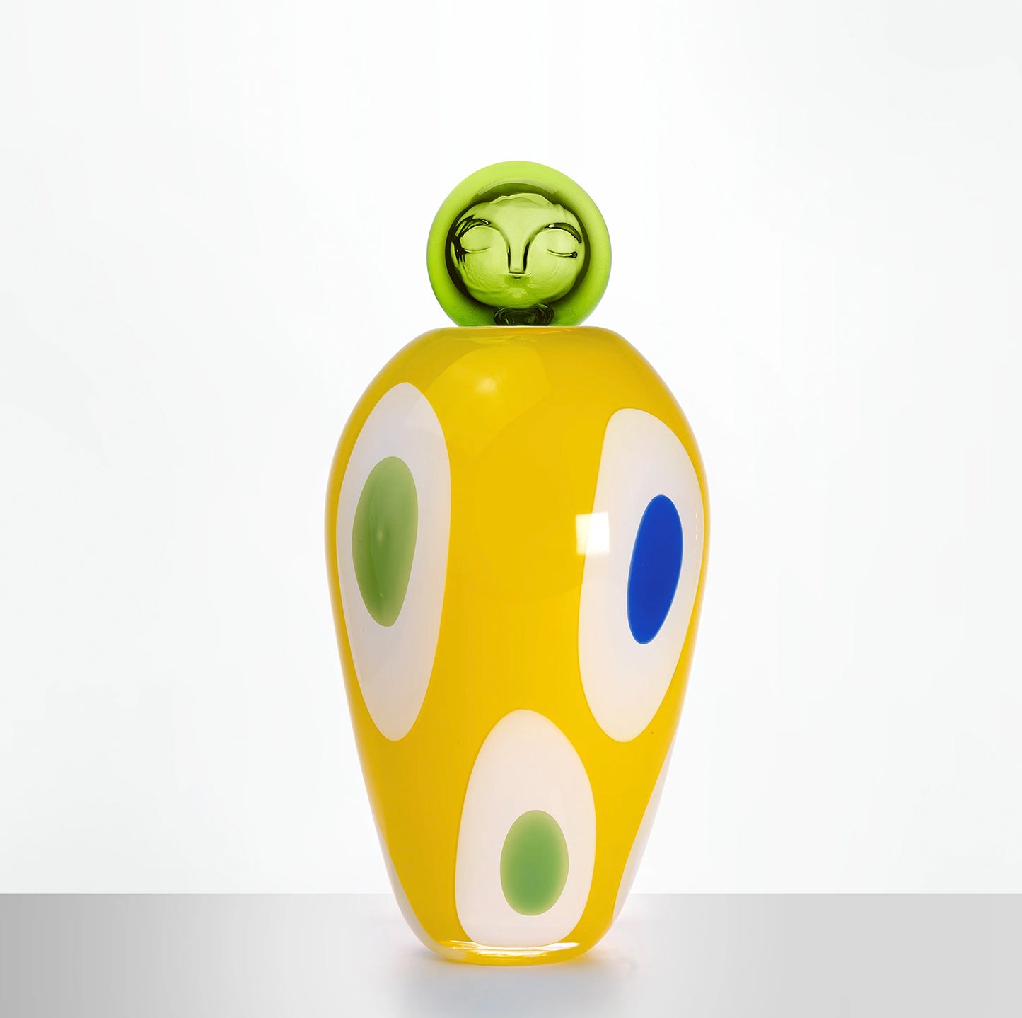 Evil Eye Series Vase - Yellow
