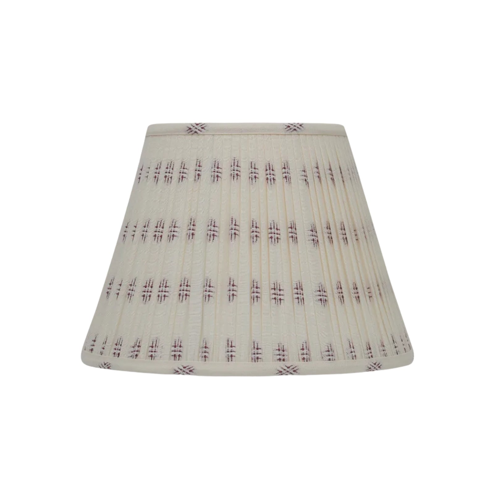 The Classic Embroidered Cotton in Damson