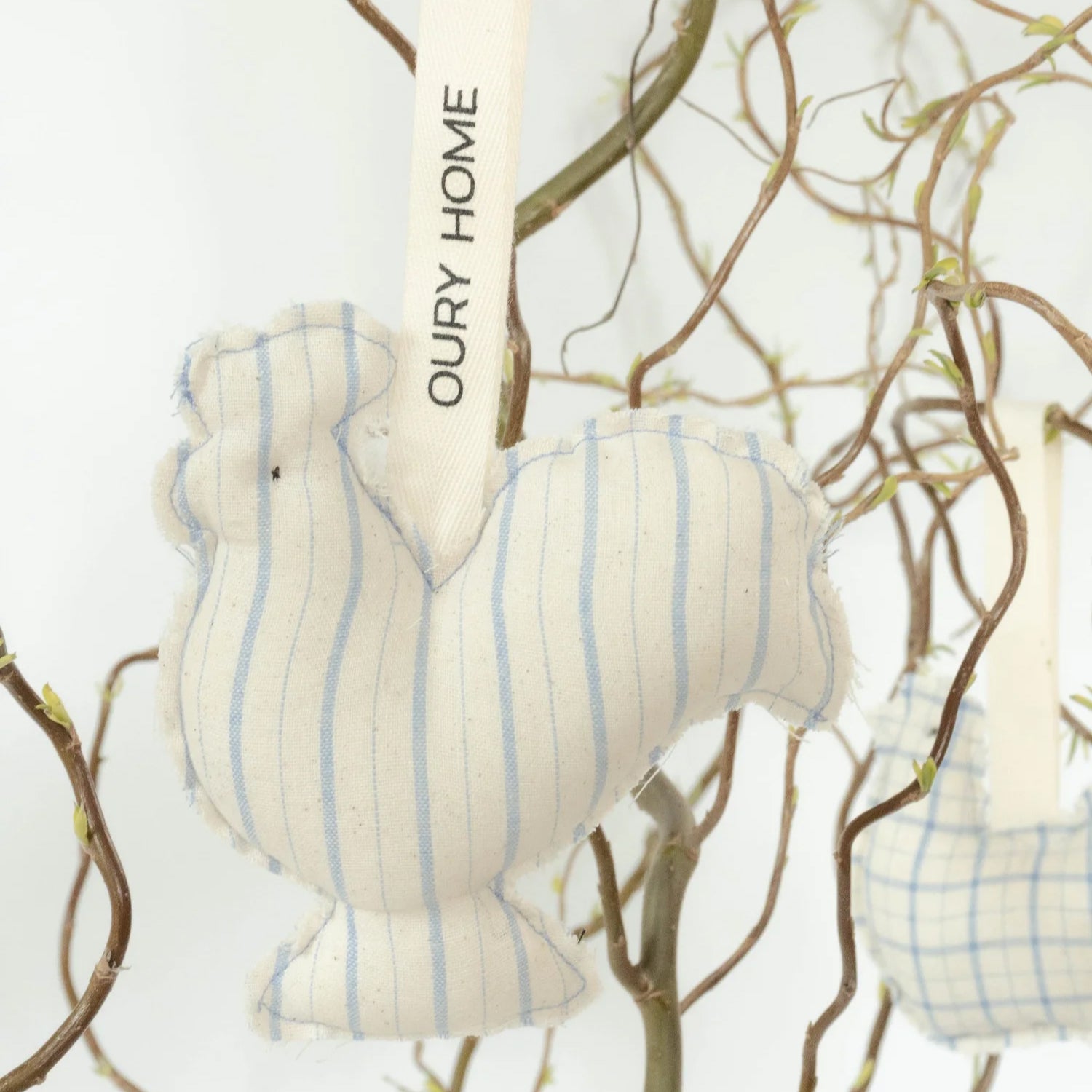 Handcrafted Cotton Toys “Hen & Chicken” (Set of 2)