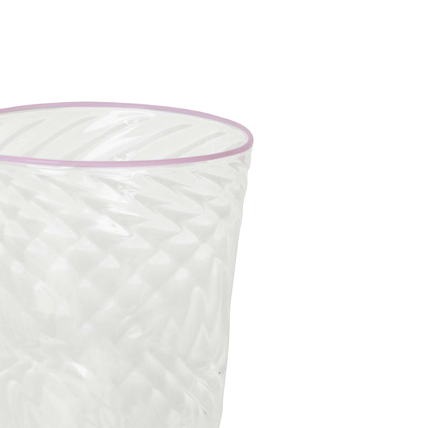 The Adrienne Venetian Tumbler in Pink