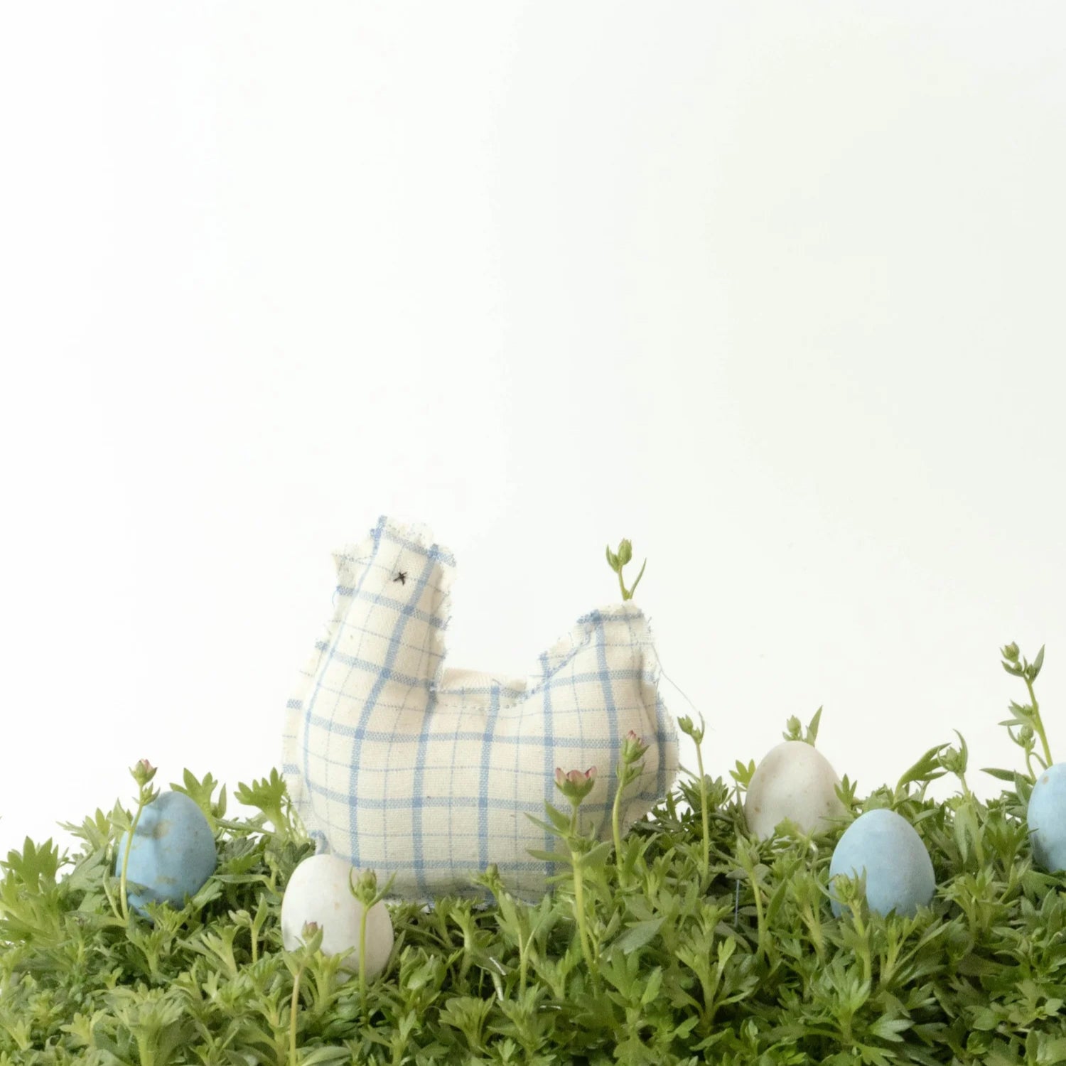 Handcrafted Cotton Toys “Hen & Chicken” (Set of 2)