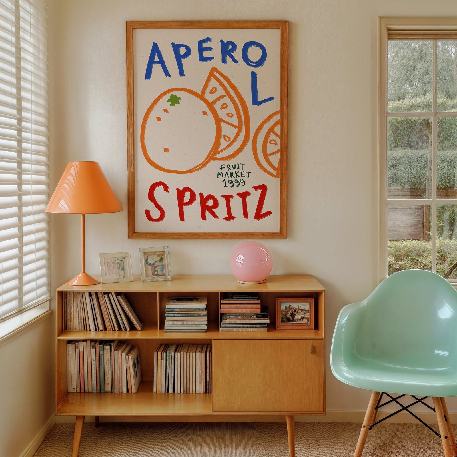 Aperol Spritz | 1999 Cocktail Print | UNFRAMED