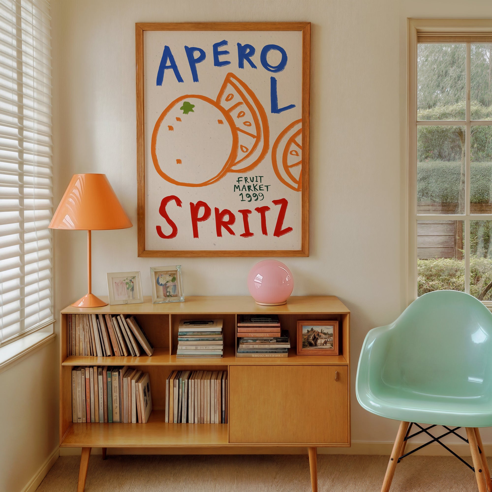 Aperol Spritz | 1999 Cocktail Print | UNFRAMED