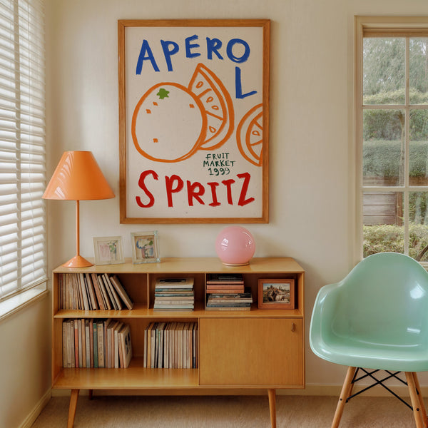 Aperol Spritz | 1999 Cocktail Print | UNFRAMED