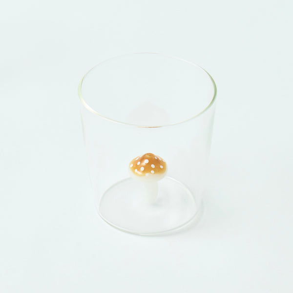 Orange Shroom Glasses (set of 4)