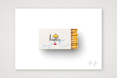Matchbox at Loulou — A3 (42×30cm, 17×12") Print only