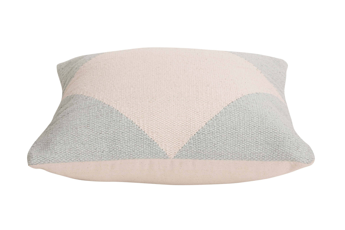 Diamond Accent Pillow, Blue Inch | Cushion Cover Only