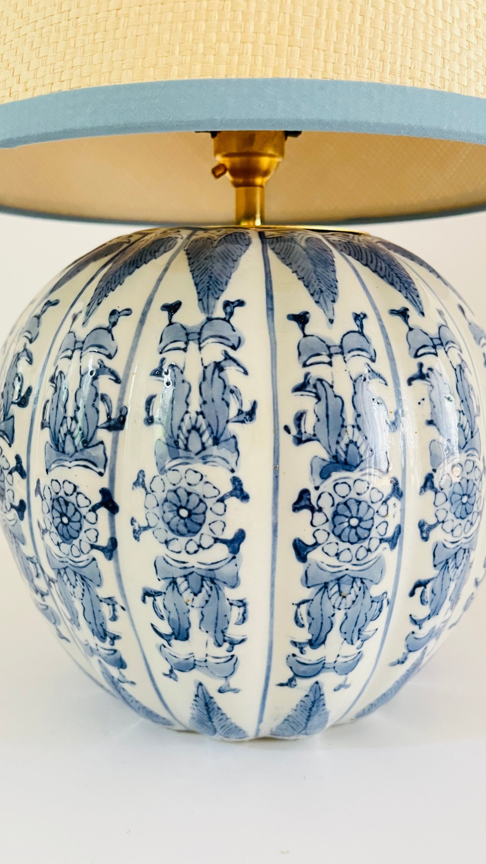 Antique Pumpkin Lamp