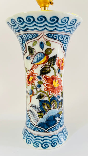 Antique Makkum Lamp