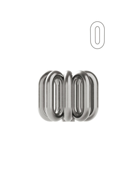 Digit Candle Holder Zero