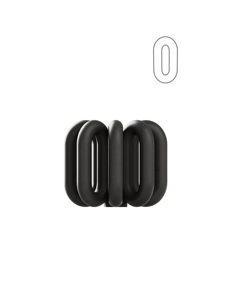 Digit Candle Holder Zero