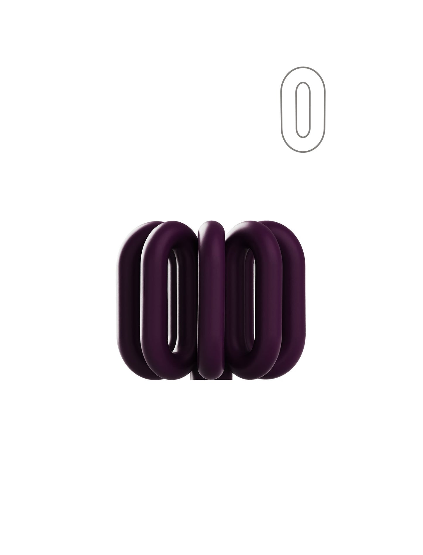Digit Candle Holder Zero