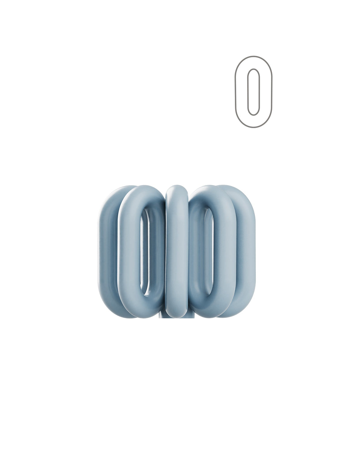 Digit Candle Holder Zero