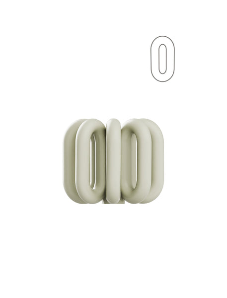 Digit Candle Holder Zero