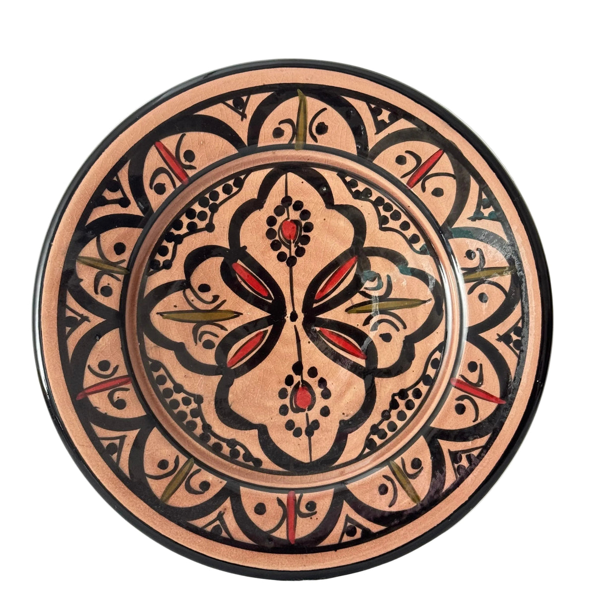 Medium Plate - Rose