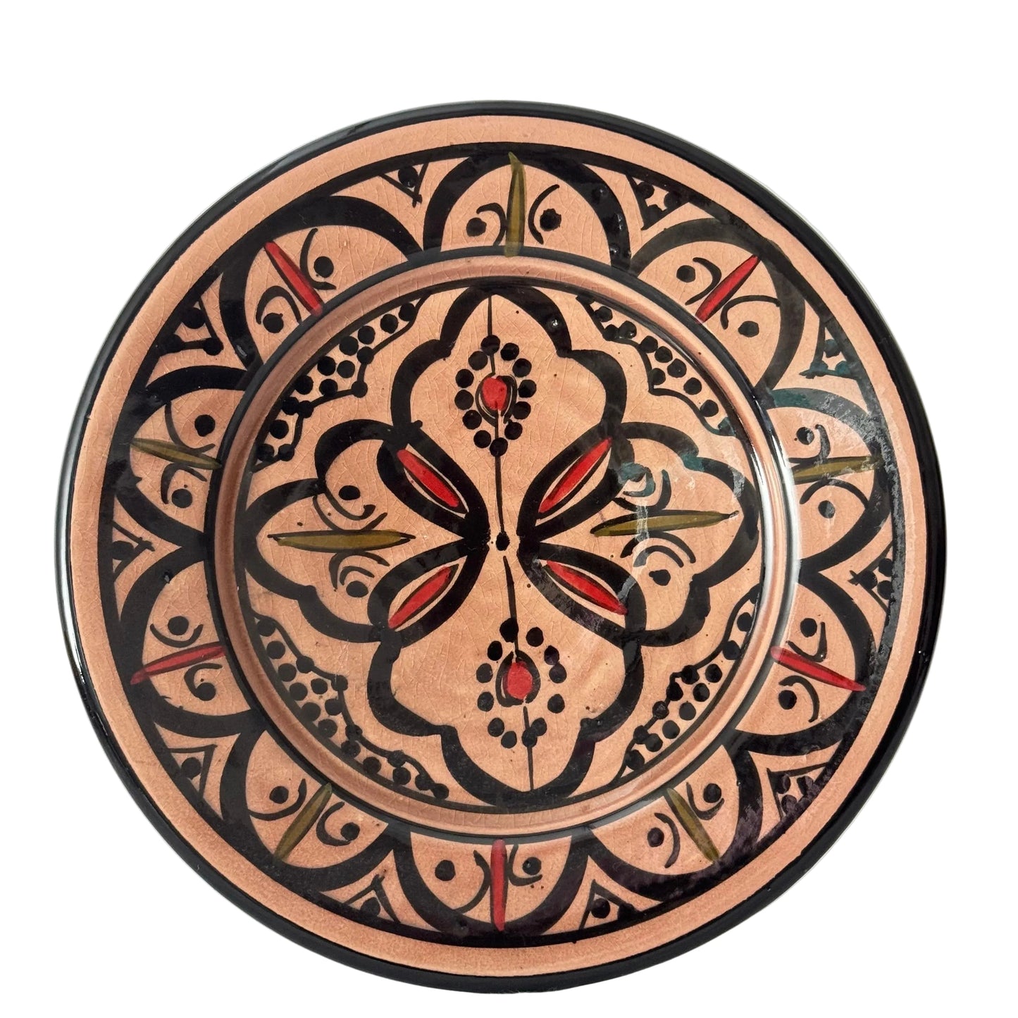 Medium Plate - Rose