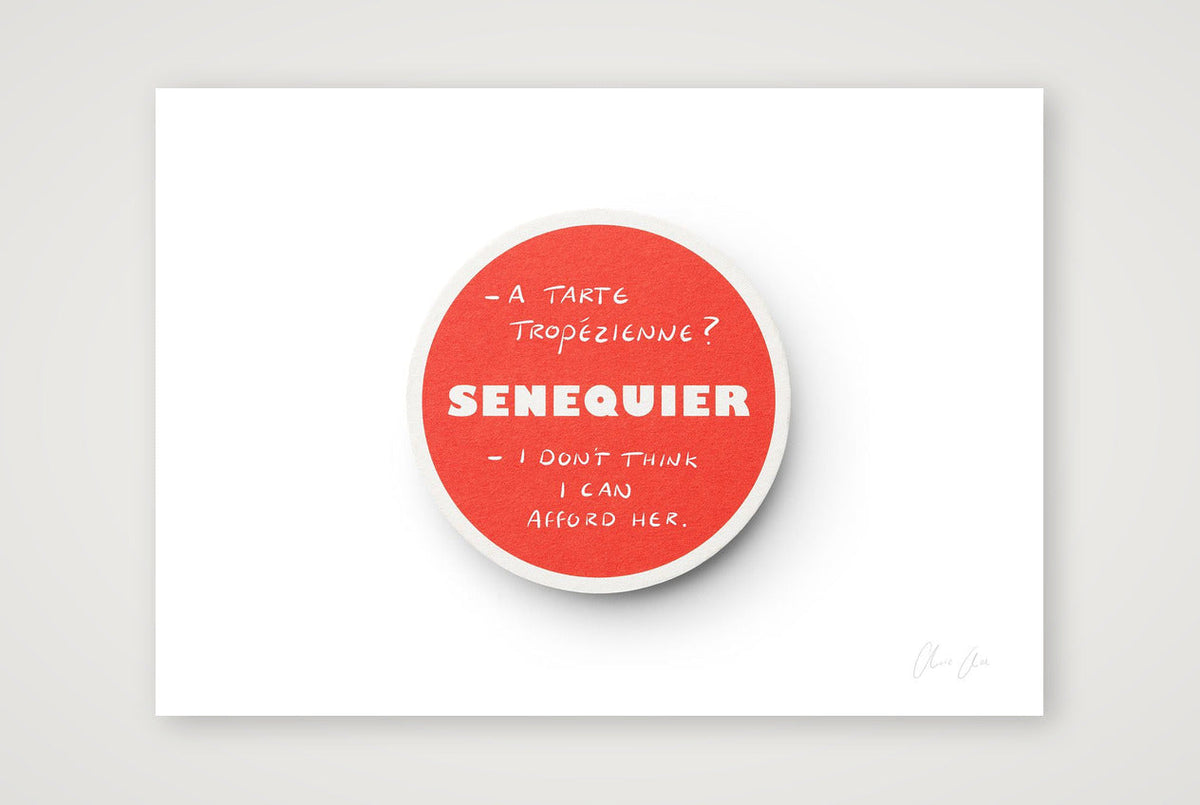 Senequier i — A3 (42×30cm, 17×12") Print only