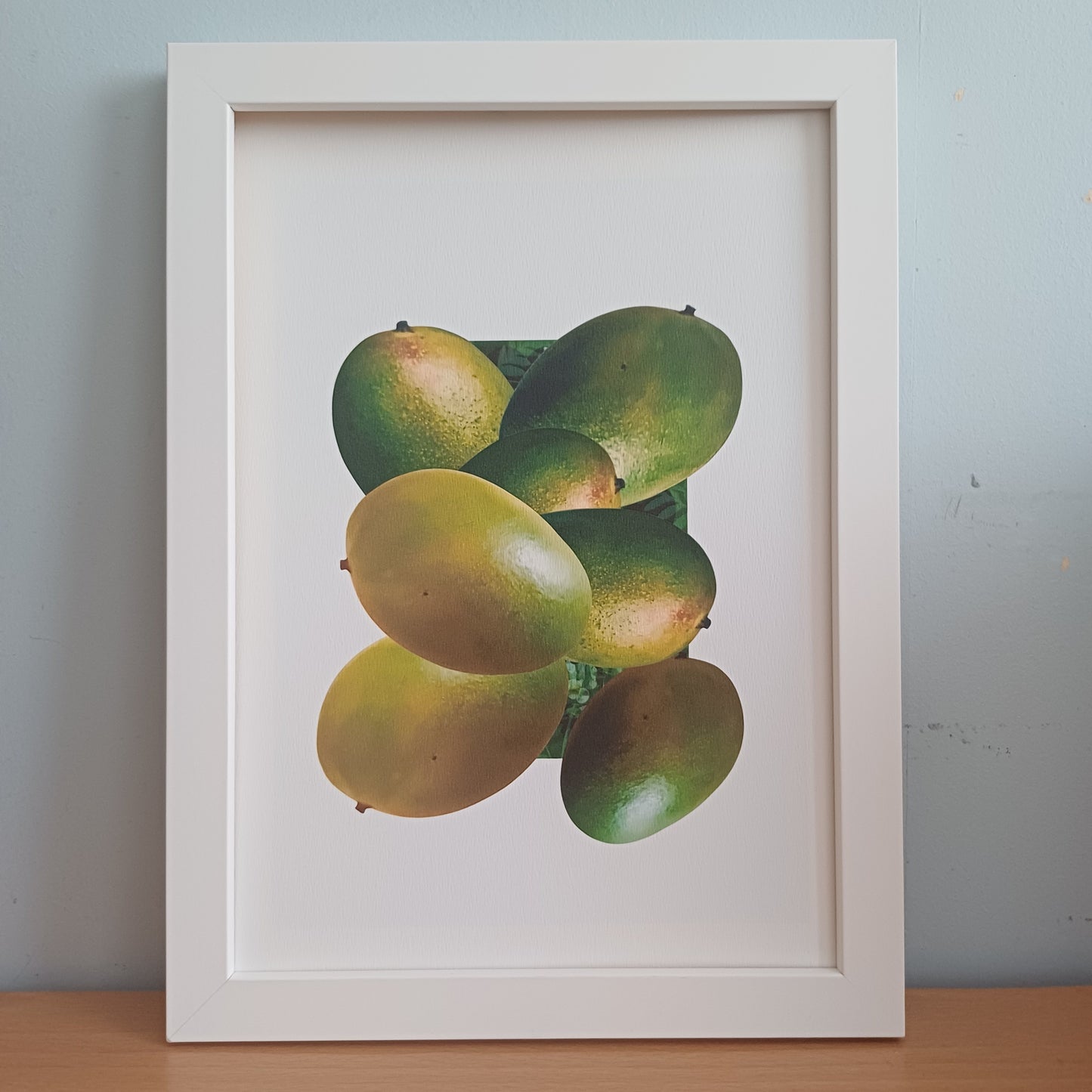 Who Likes the Mango Fine Art Print