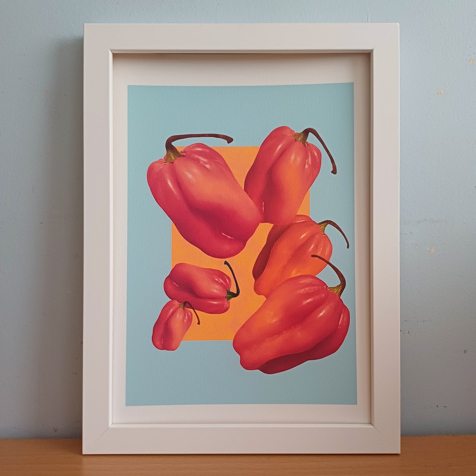 Scotch Bonnet Contained Heat Fine Art Print