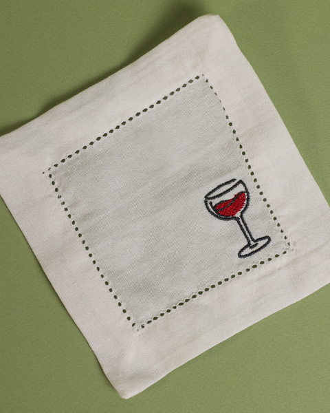 Cocktail Napkin Vinho