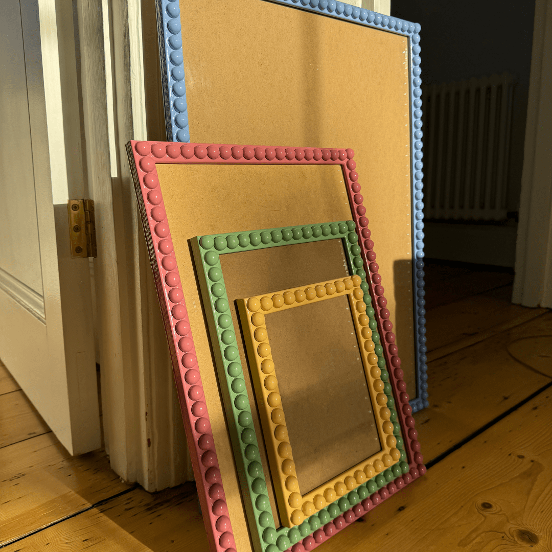 Spring Green Bobbin Picture Frame