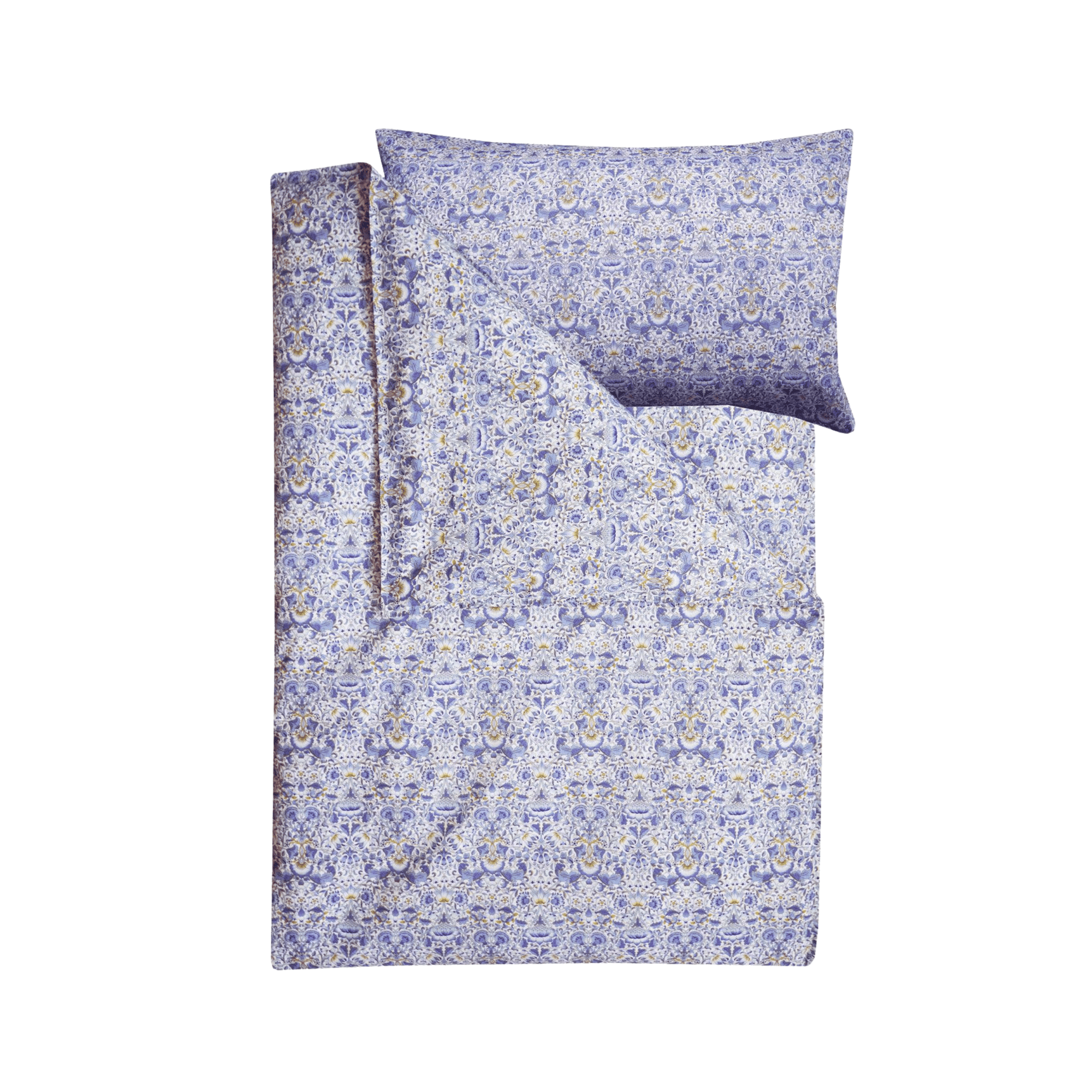 Duvet Set Made With Liberty Fabric Lodden China Blue
