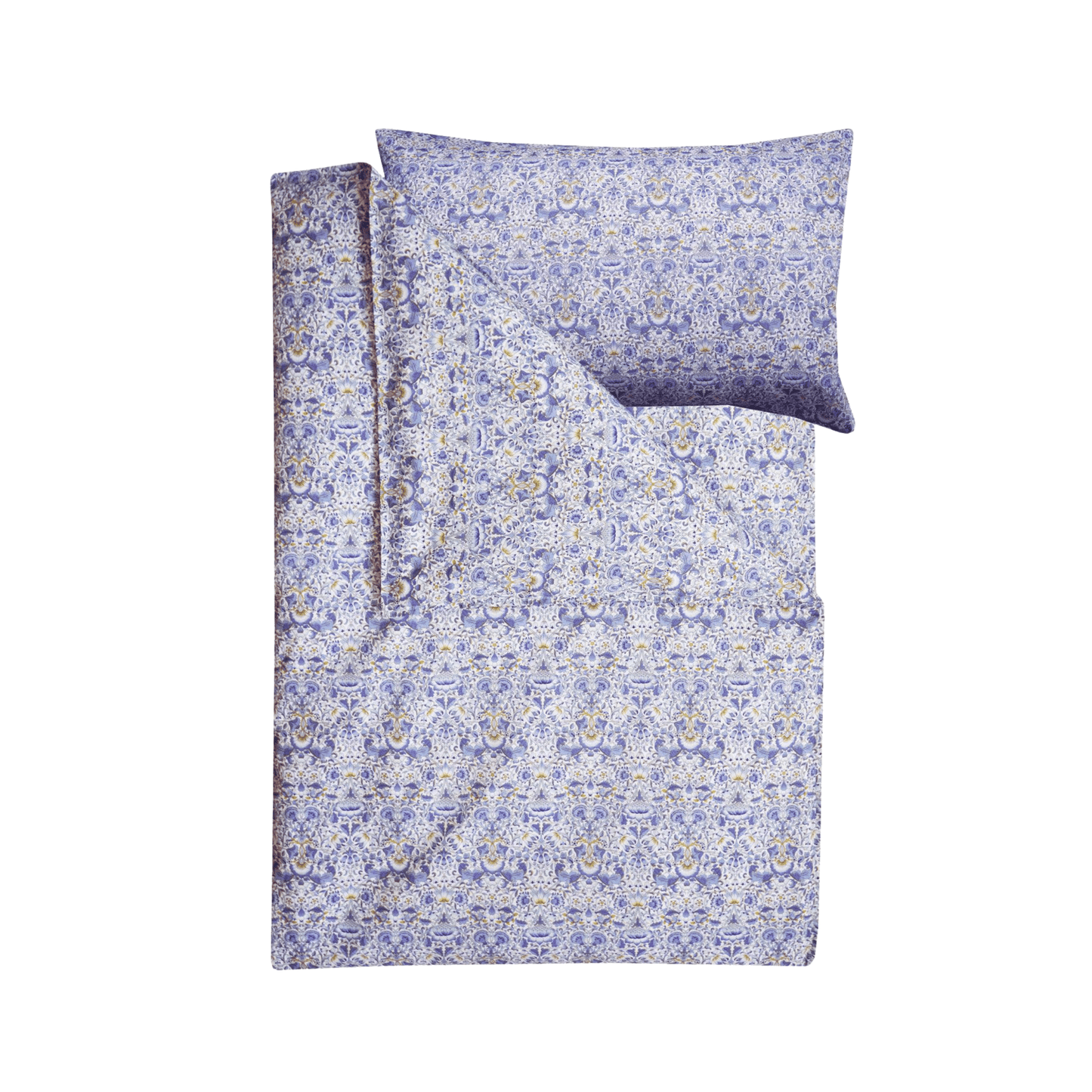 Duvet Set Made With Liberty Fabric Lodden China Blue