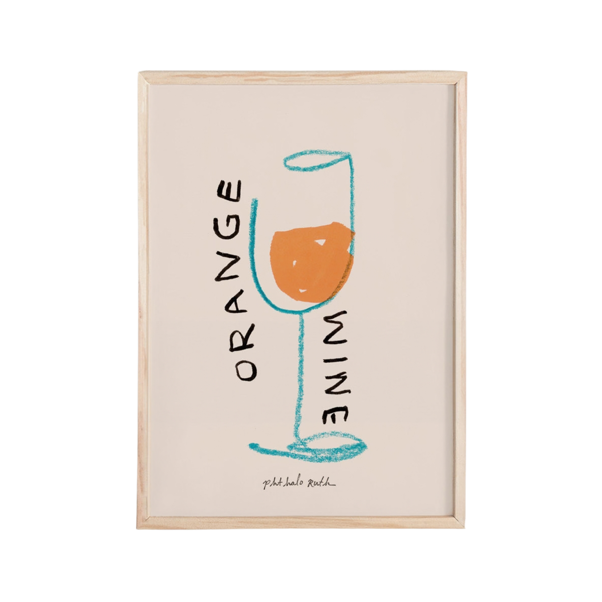 “Orange Wine” Mini Art Print
