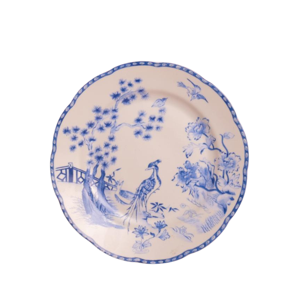 Virginia Blue And White Dessert Plates - Set Of 4