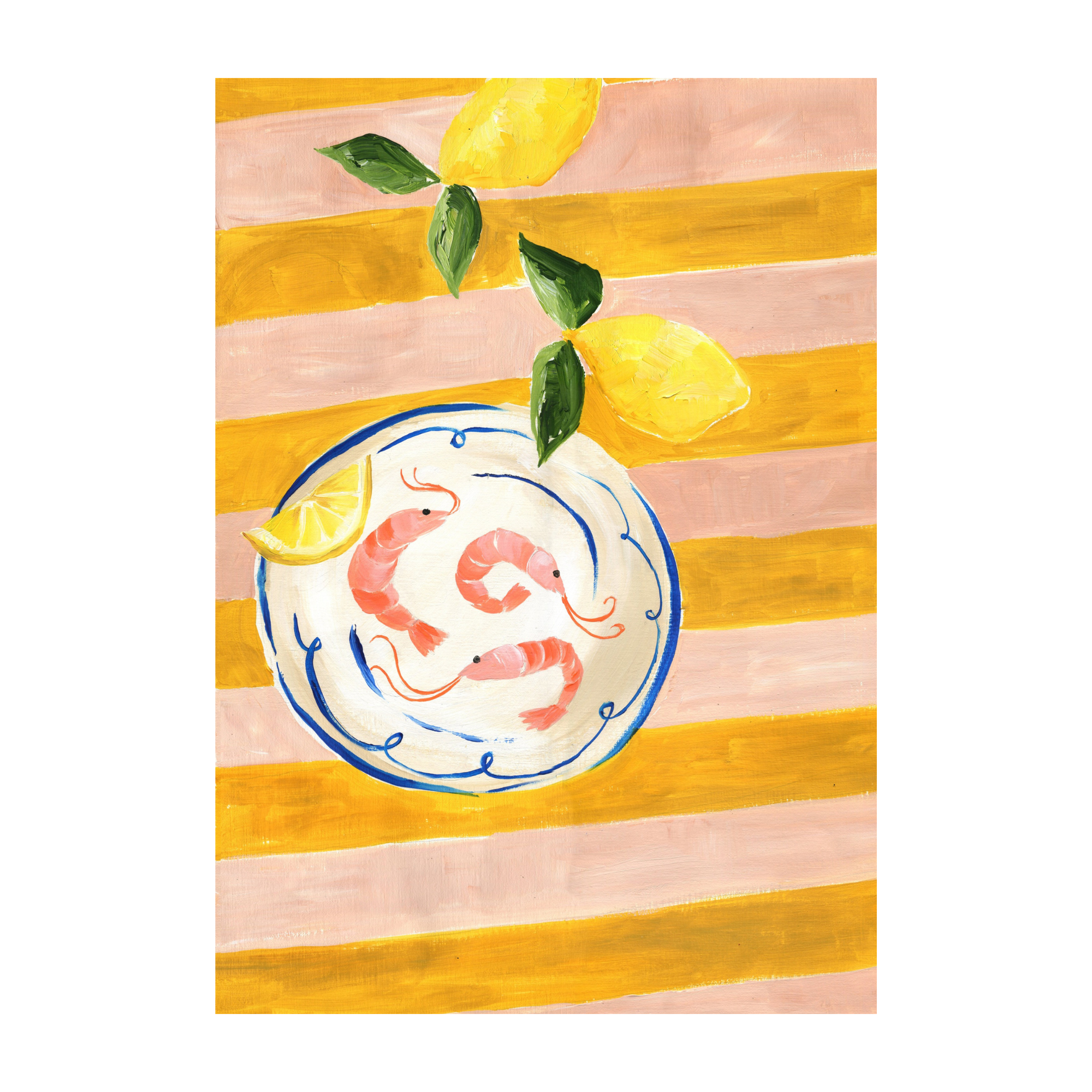 Prawn Party, Art Print