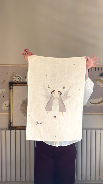 Zodiac Tea Towel - Choose Your Star Sign