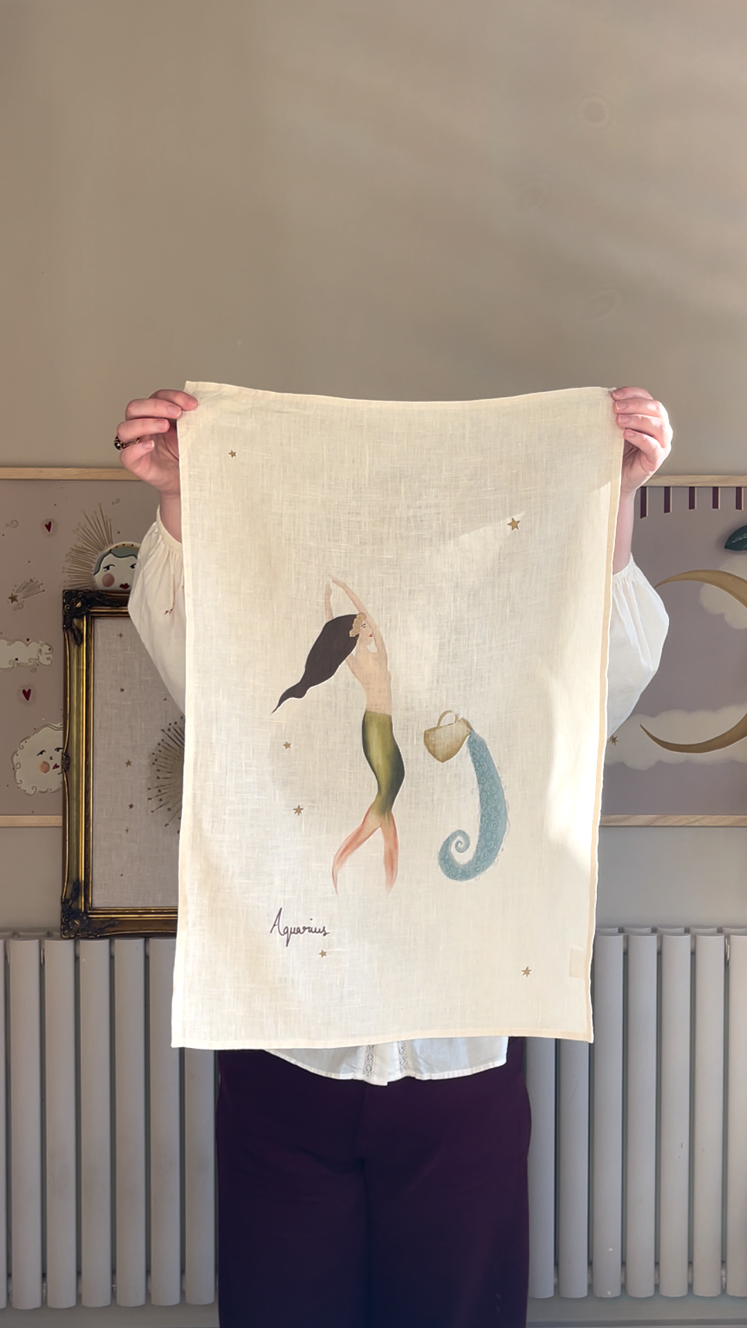 Zodiac Tea Towel - Choose Your Star Sign