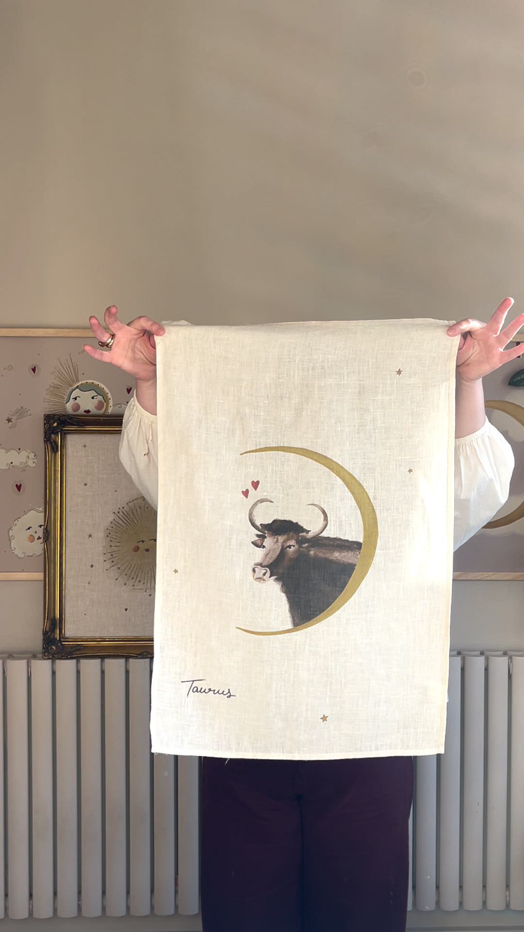 Zodiac Tea Towel - Choose Your Star Sign