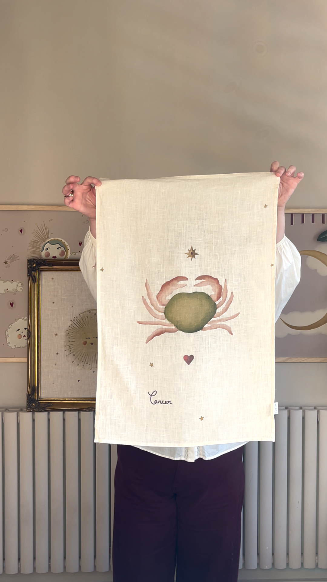 Zodiac Tea Towel - Choose Your Star Sign