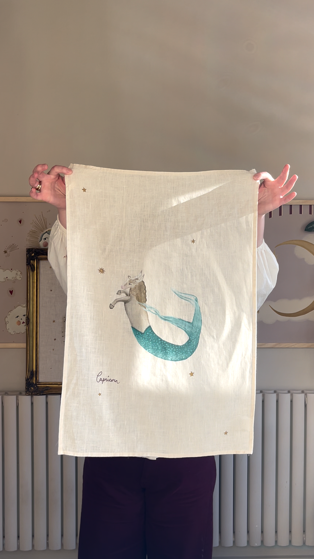 Zodiac Tea Towel - Choose Your Star Sign