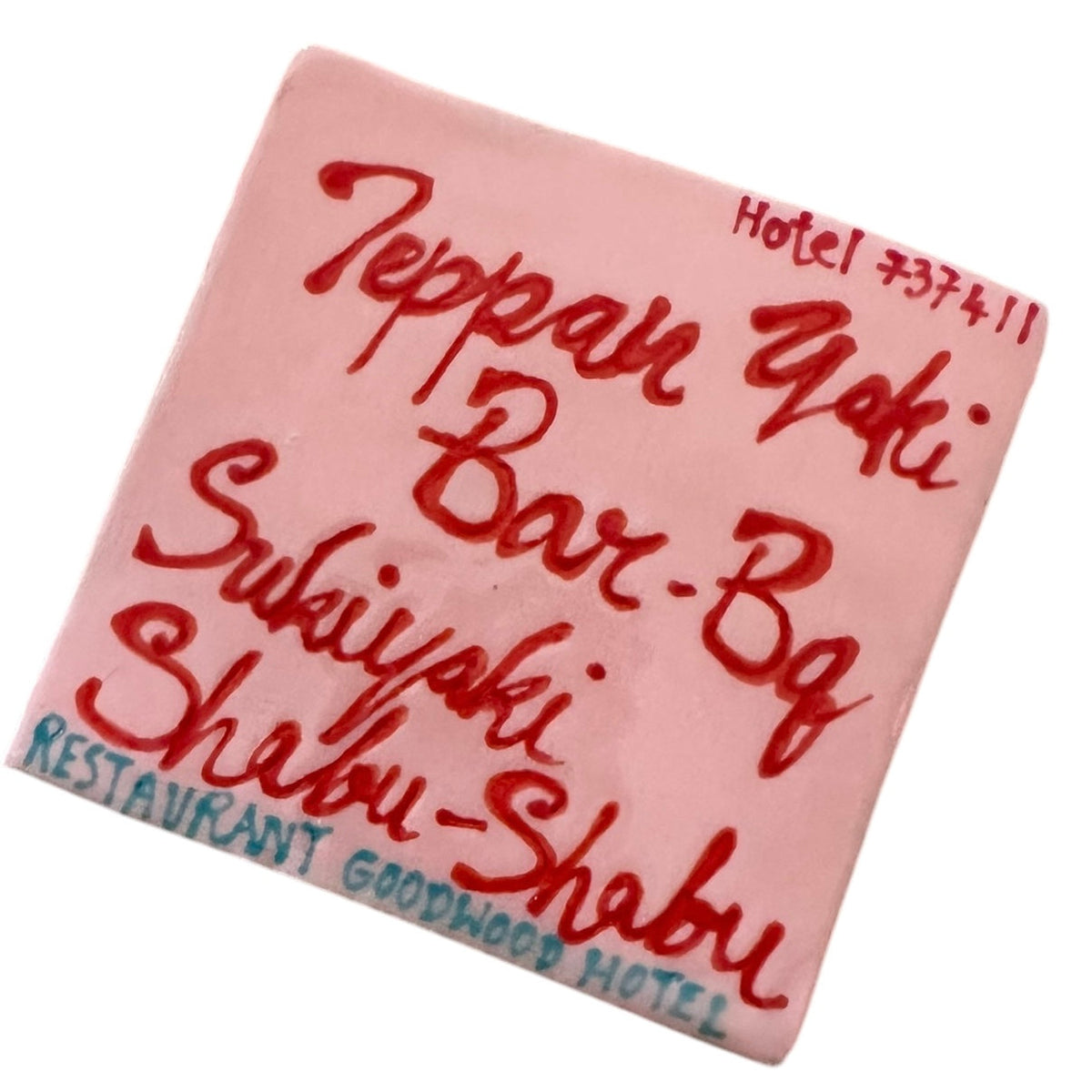 Teppan Yaki Bar Coaster