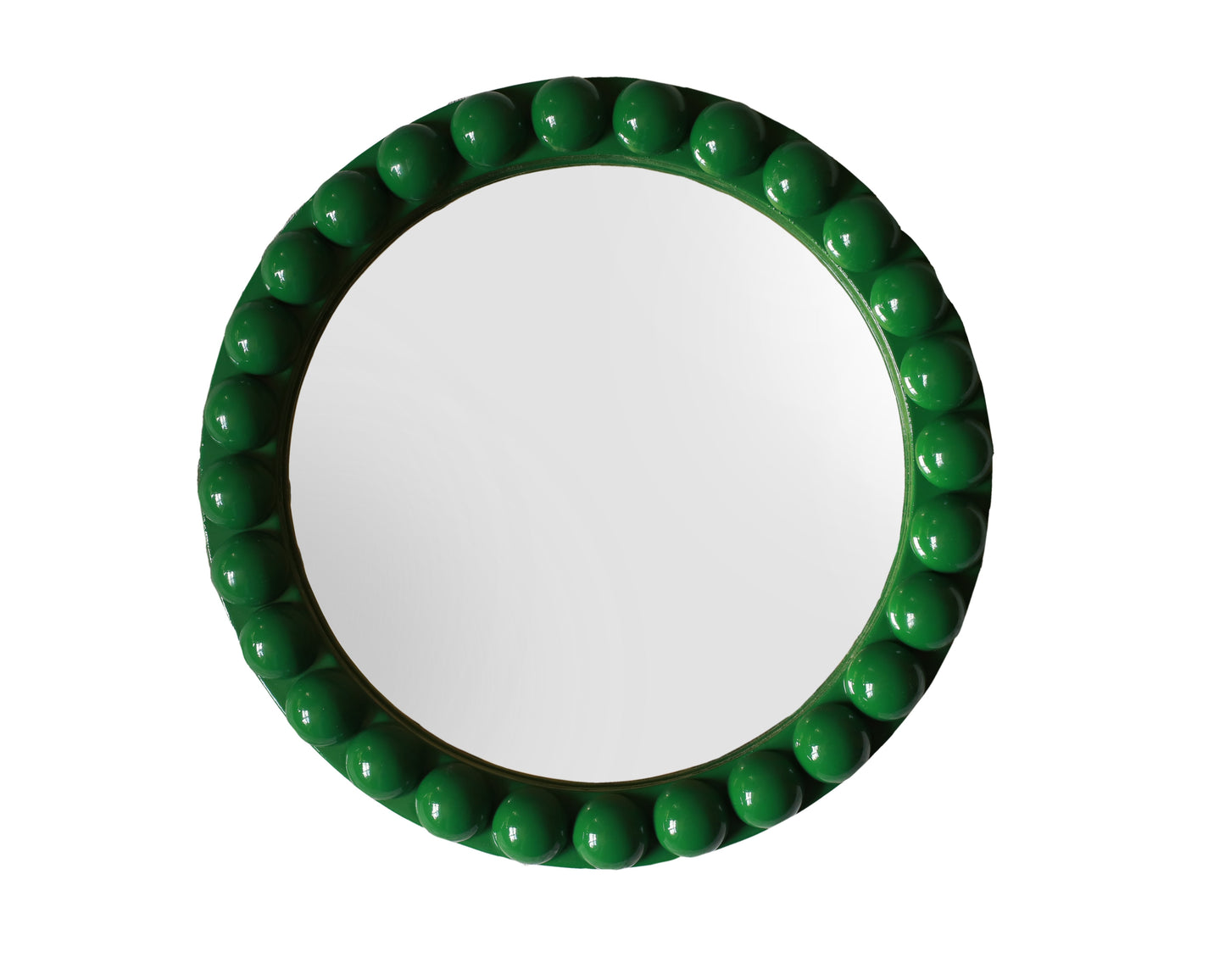 Round Over-Sized Bobbin Mirror