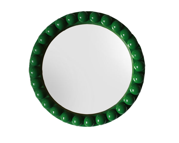 Round Over-Sized Bobbin Mirror