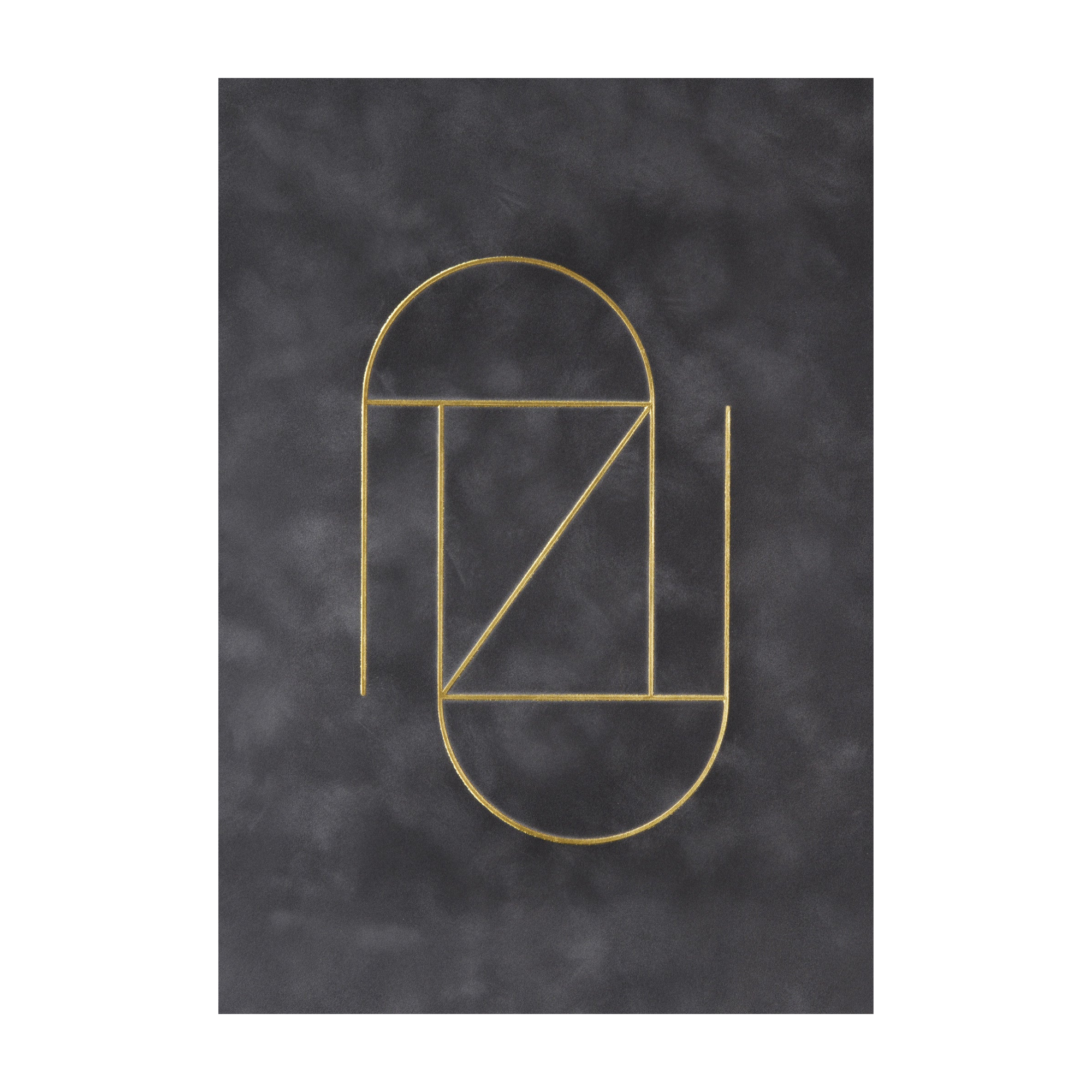 "Dusty Grey Velour" Print